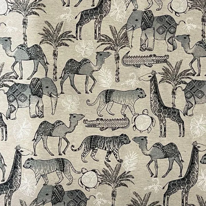 Safari Linen Look Canvas