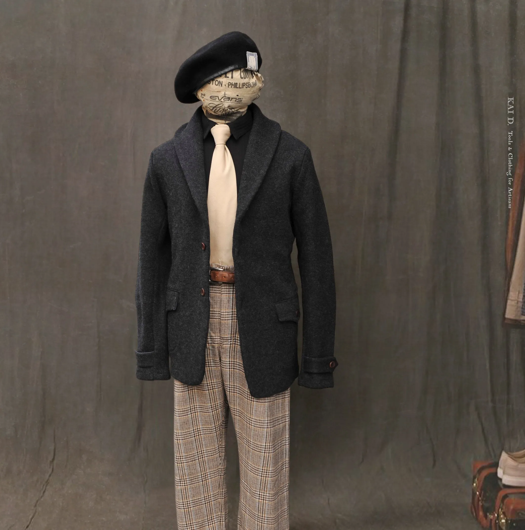 Shawl Collar Knit Blazer - M, L, XL