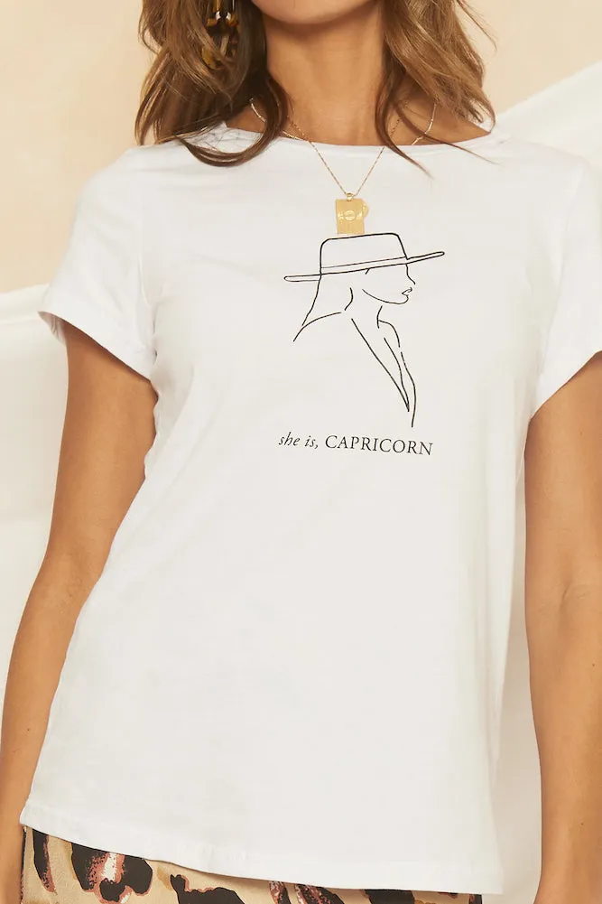 She Is Capricorn Tee
