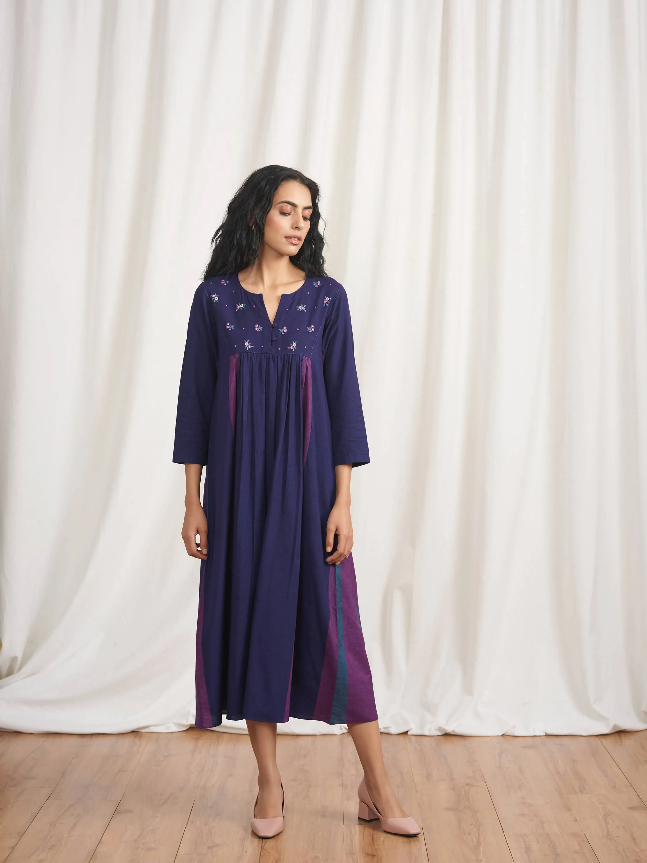 Silk Route Midi Dress