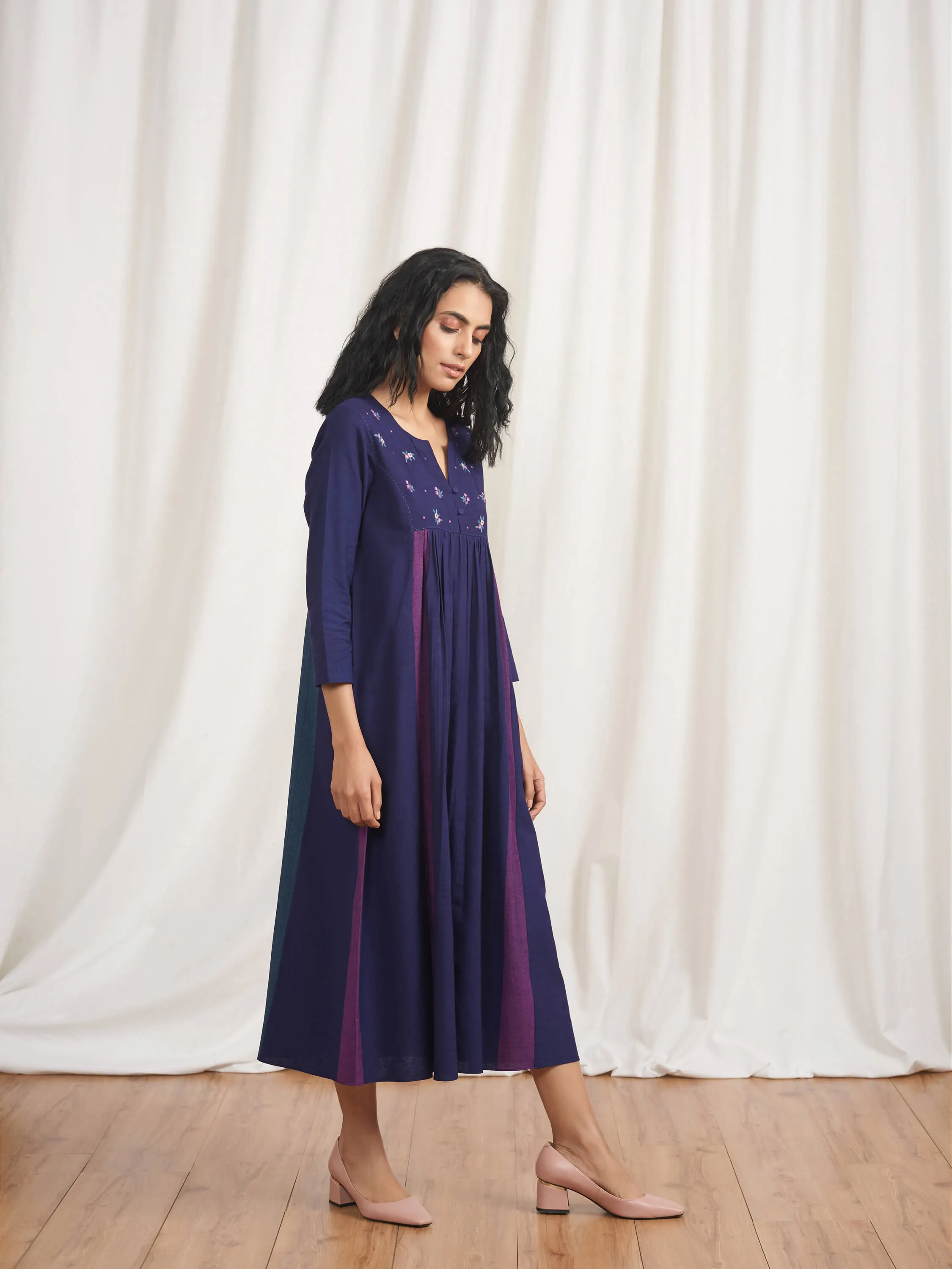 Silk Route Midi Dress