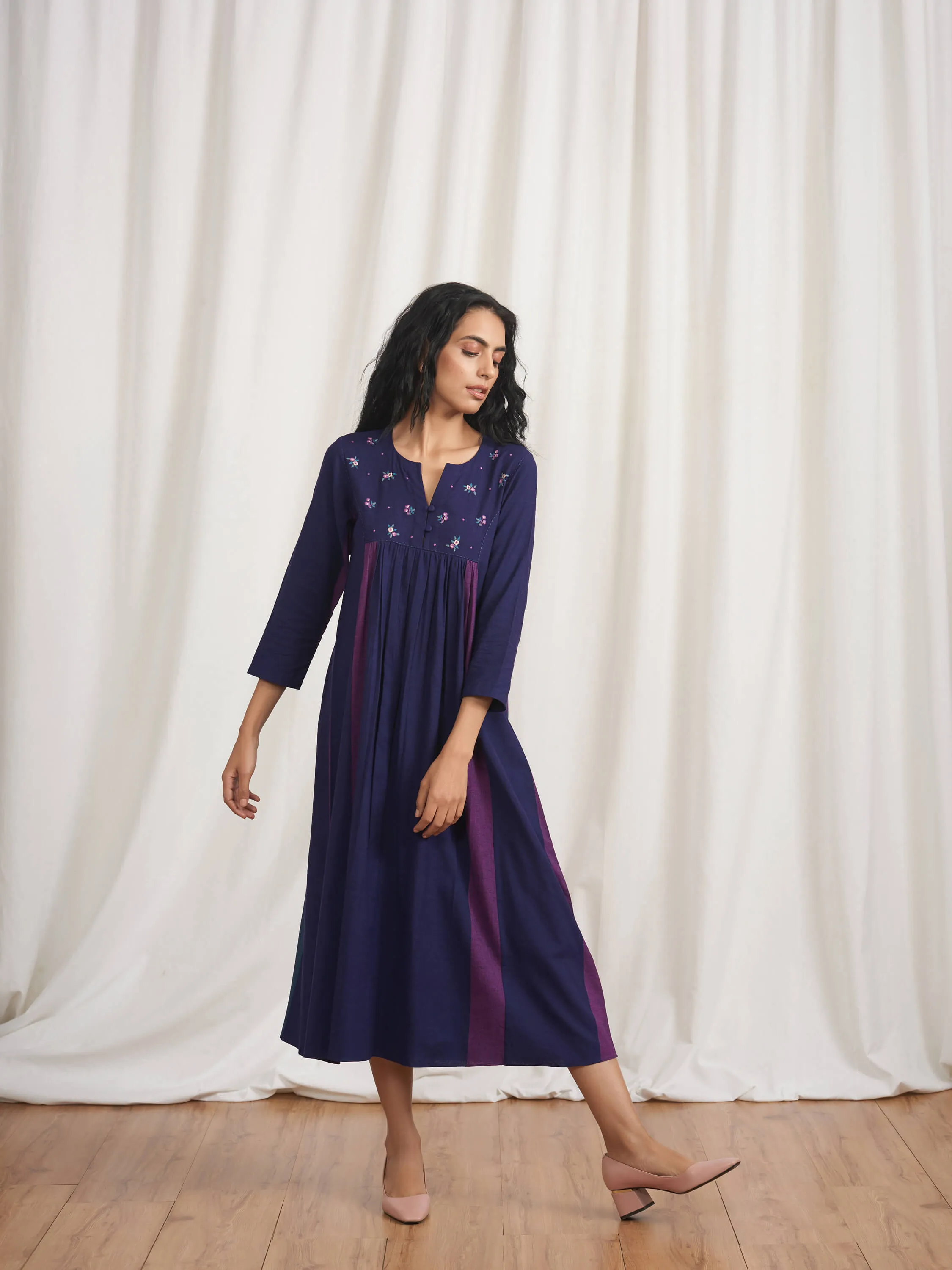 Silk Route Midi Dress