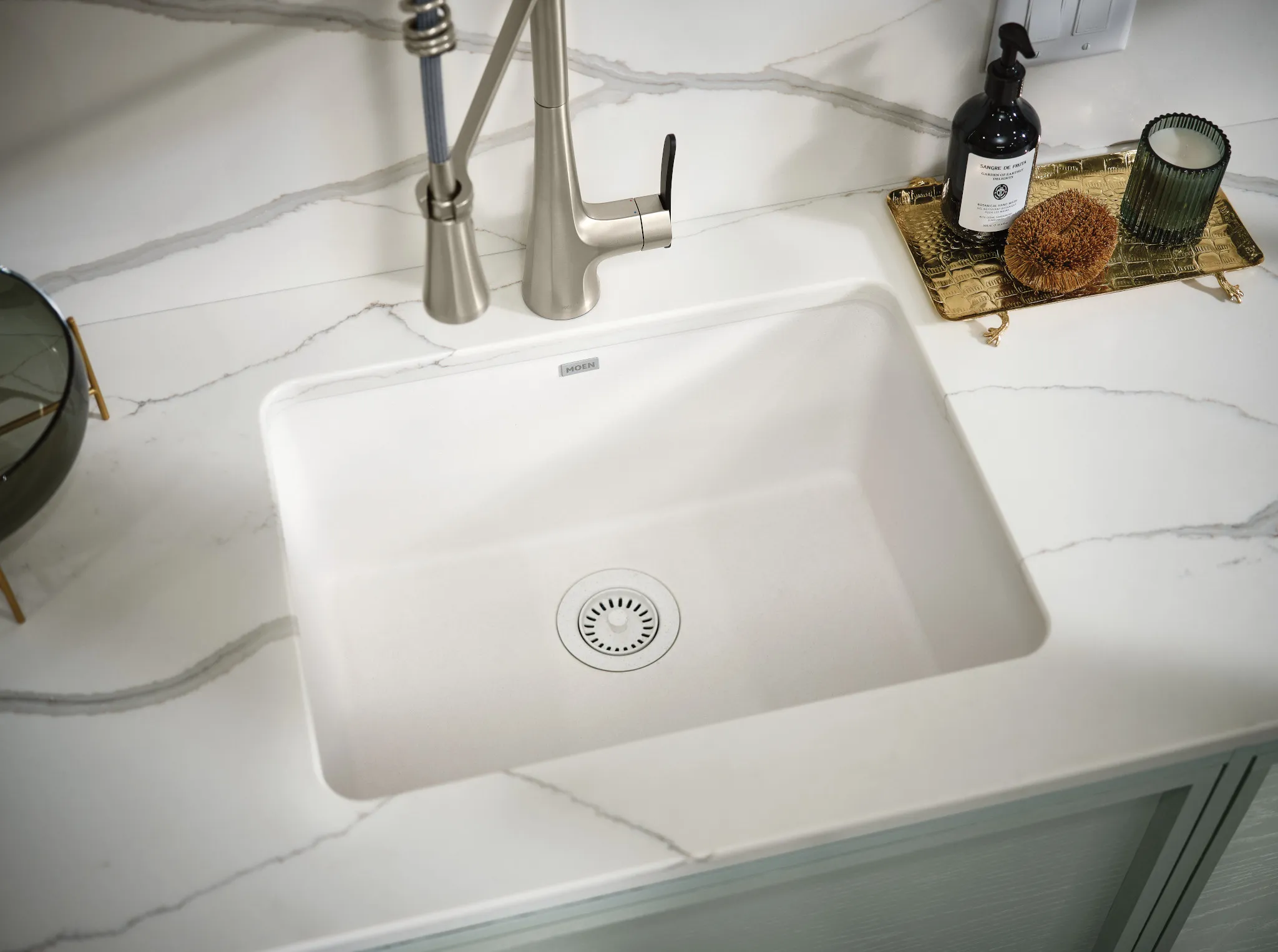Sinema One-Handle High Arc Pulldown Kitchen Faucet