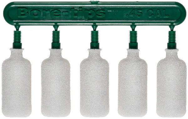 (Single Bag) .45cal Barrel Cleaning Bore-tips® by Swab-its®: Barrel Cleaning Swabs: 41-4501
