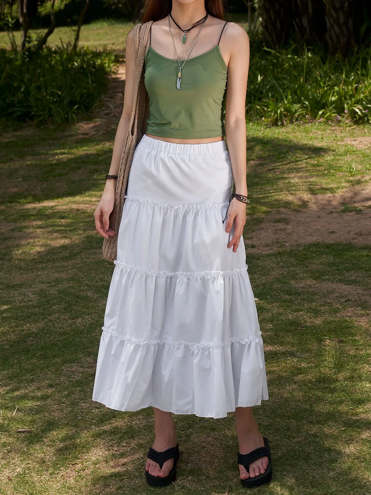 Solid Oblique Graceful Collar Dresses
