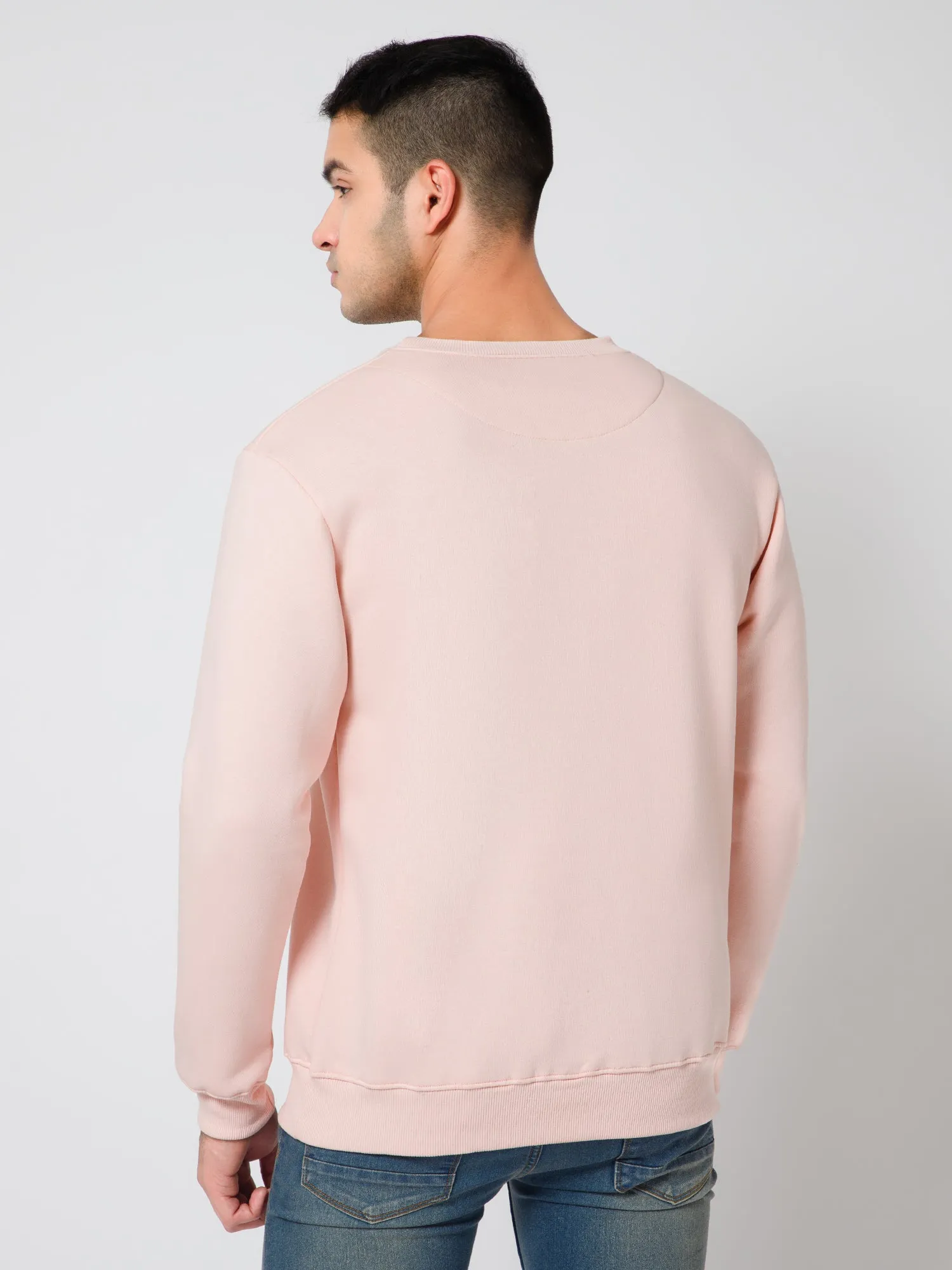 Solid Pink Sweatshirt