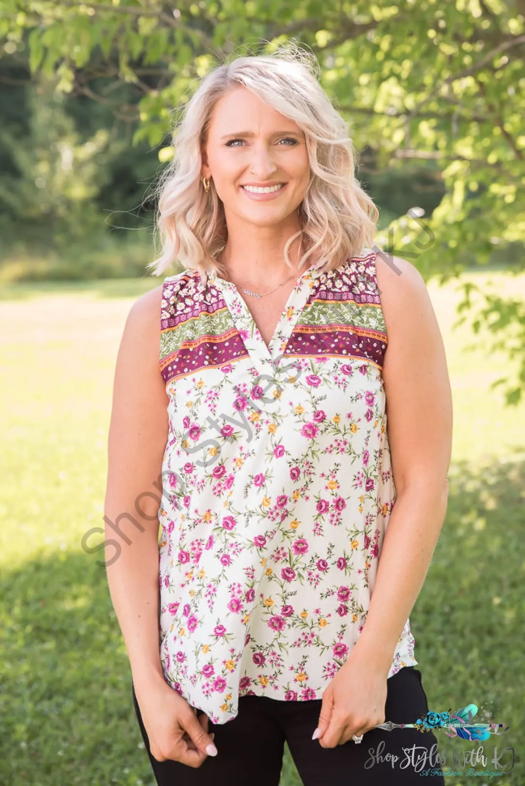 Splendid Days Sleeveless Top