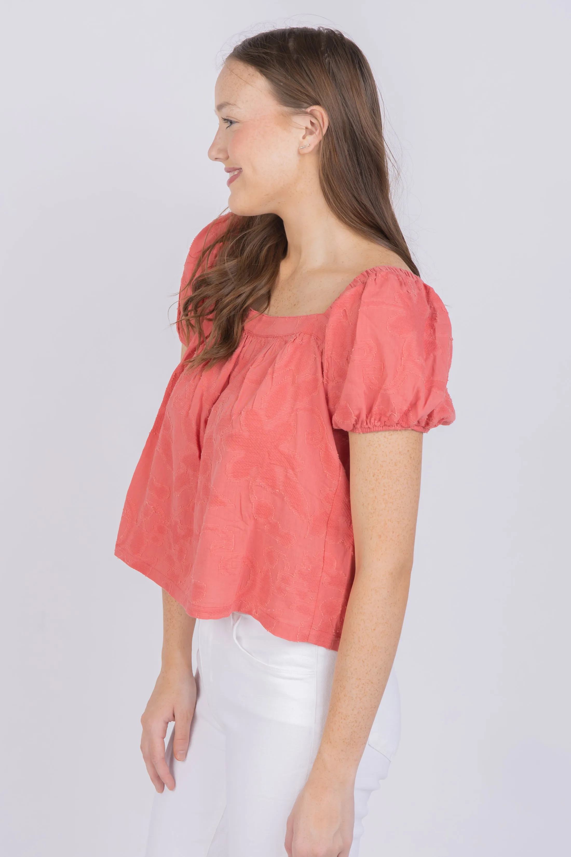 Splendid Nicki Top in Guava
