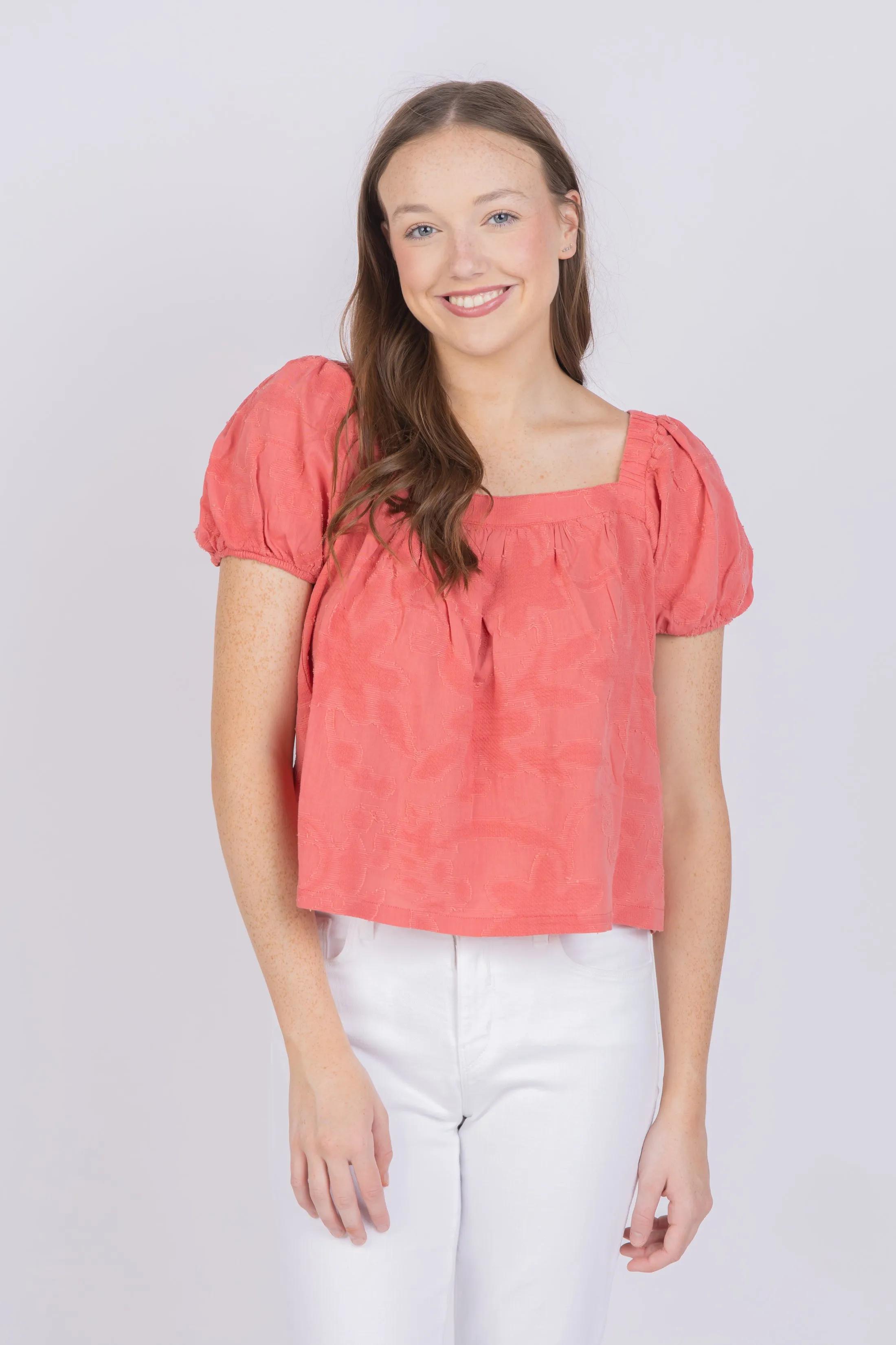Splendid Nicki Top in Guava