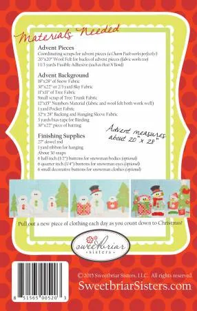 Splendid Snowmen Advent Calendar