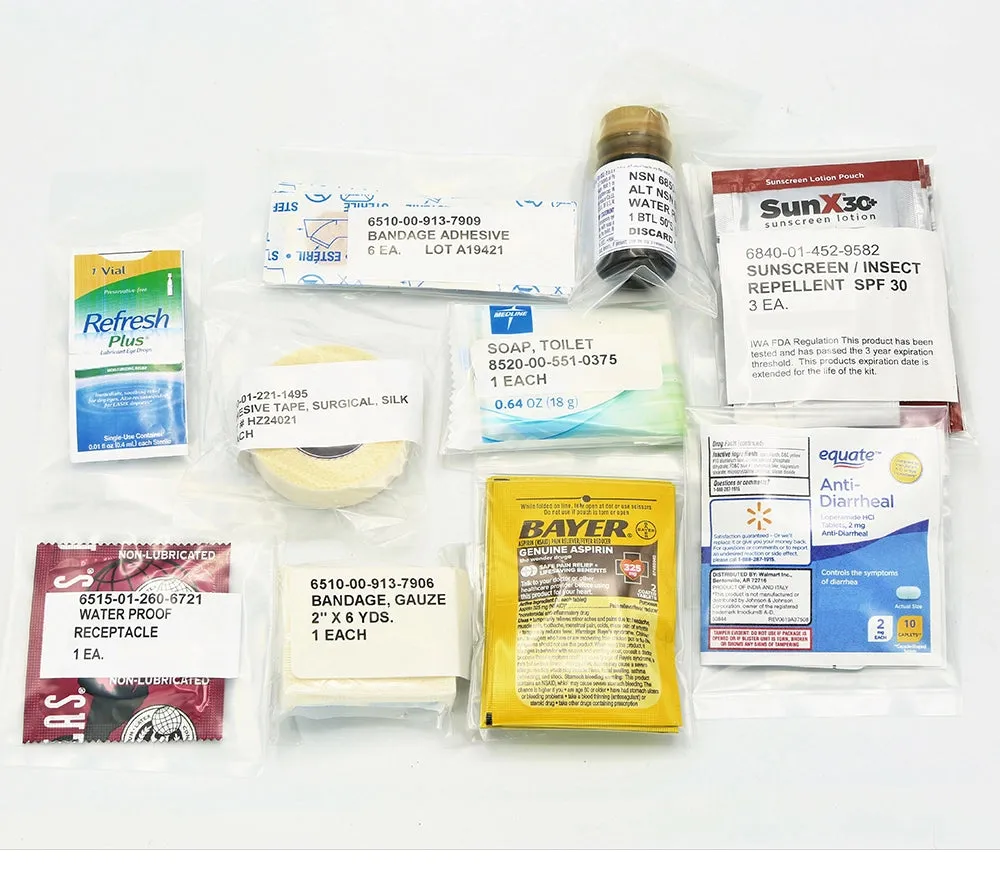 SRU-31/PF Medical Module, Individual Airman NSN: 6545-00-231-9421