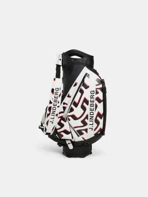 Staff Bag Print / Bridge Wave White