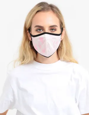 Stance Dye To It Face Mask - Pink