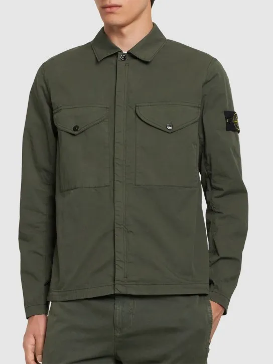 Stone Island   Cotton overshirt 