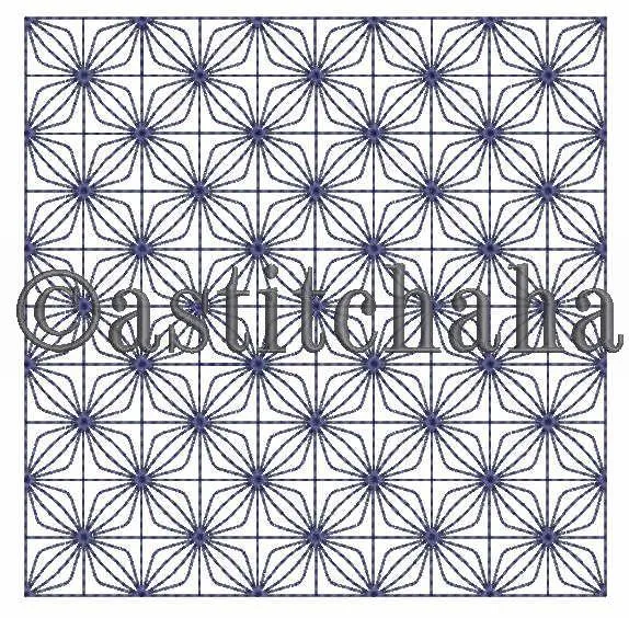 Takara Sashiko Quilt Blocks and Tote Bag