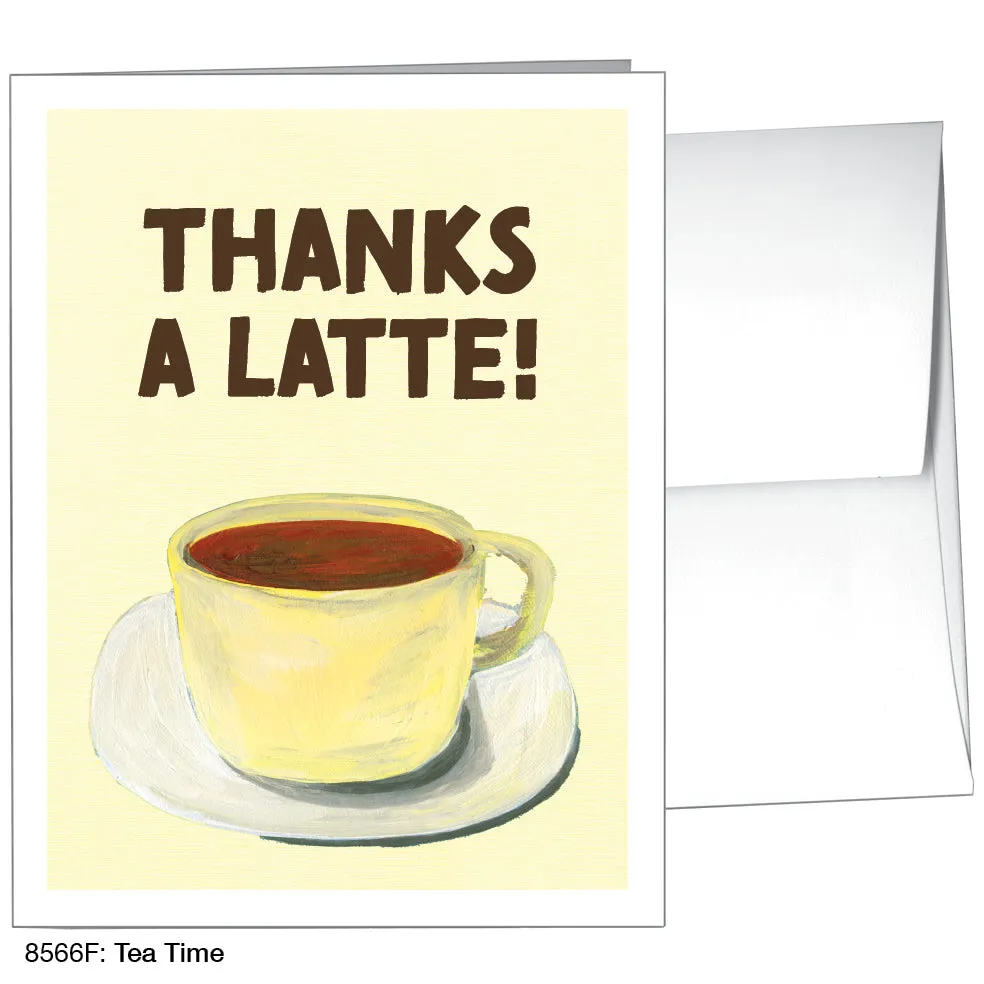 Tea Time, Greeting Card (8566F)