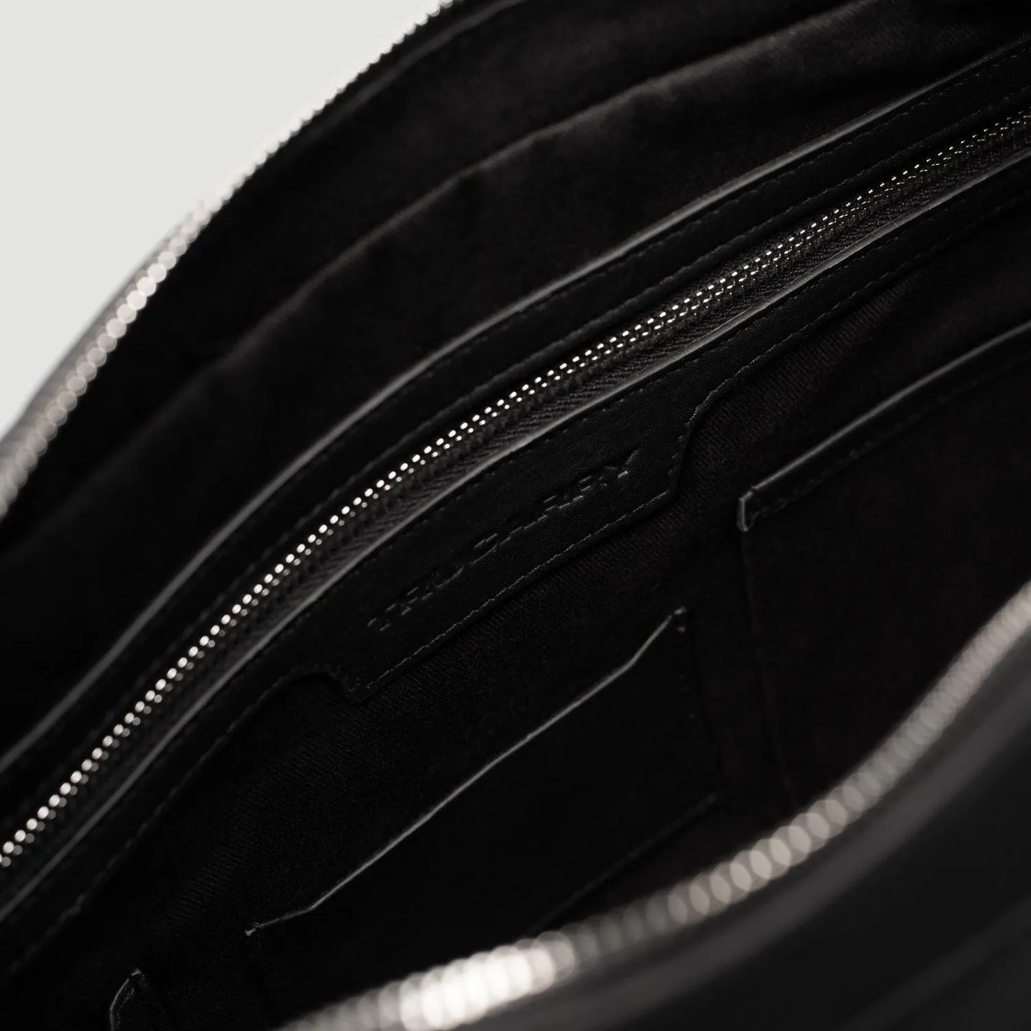 The Captain Black Leather Briefcase