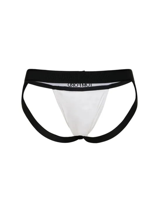 Tom Ford   Cotton jersey jock strap 