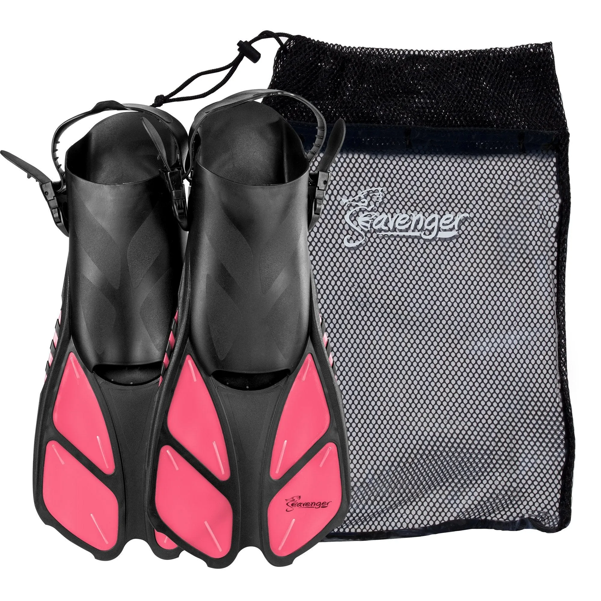 Torpedo Snorkeling Fins - Coral Pink