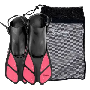 Torpedo Snorkeling Fins - Coral Pink