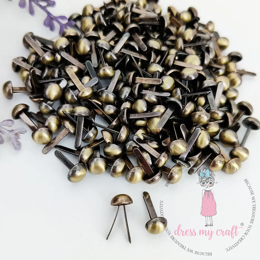Value Pack - Antique Bronze Brads - 9 MM