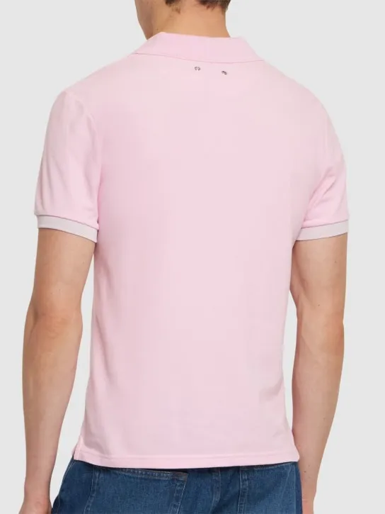 VILEBREQUIN   Logo embroidery cotton piquet polo 