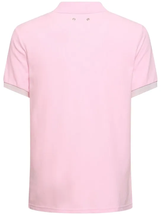 VILEBREQUIN   Logo embroidery cotton piquet polo 