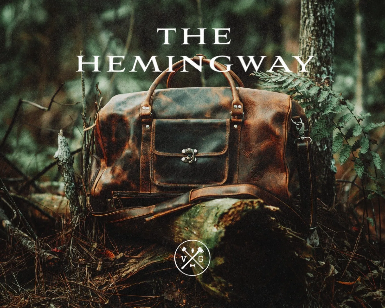 Vintage Gentlemen The “Hemingway” Buffalo Leather Duffle Bag [PREORDER]