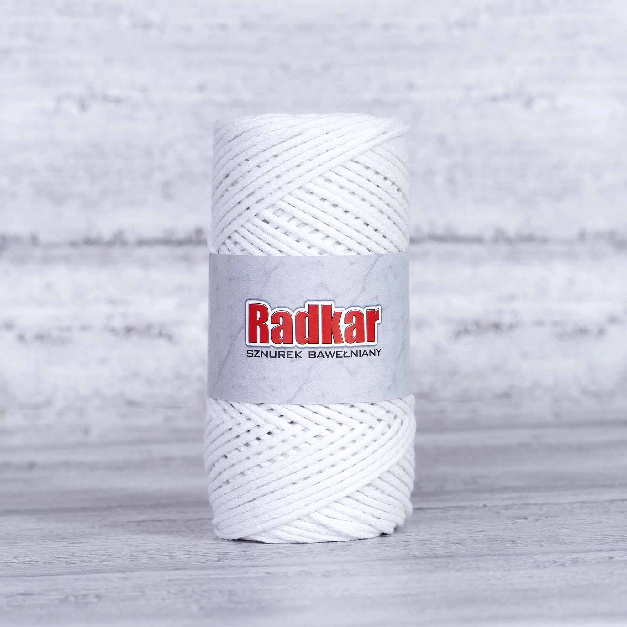 White 000 2mm cotton cord