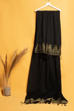 Womens "RUBA" Acrylic Embroidered Shawl