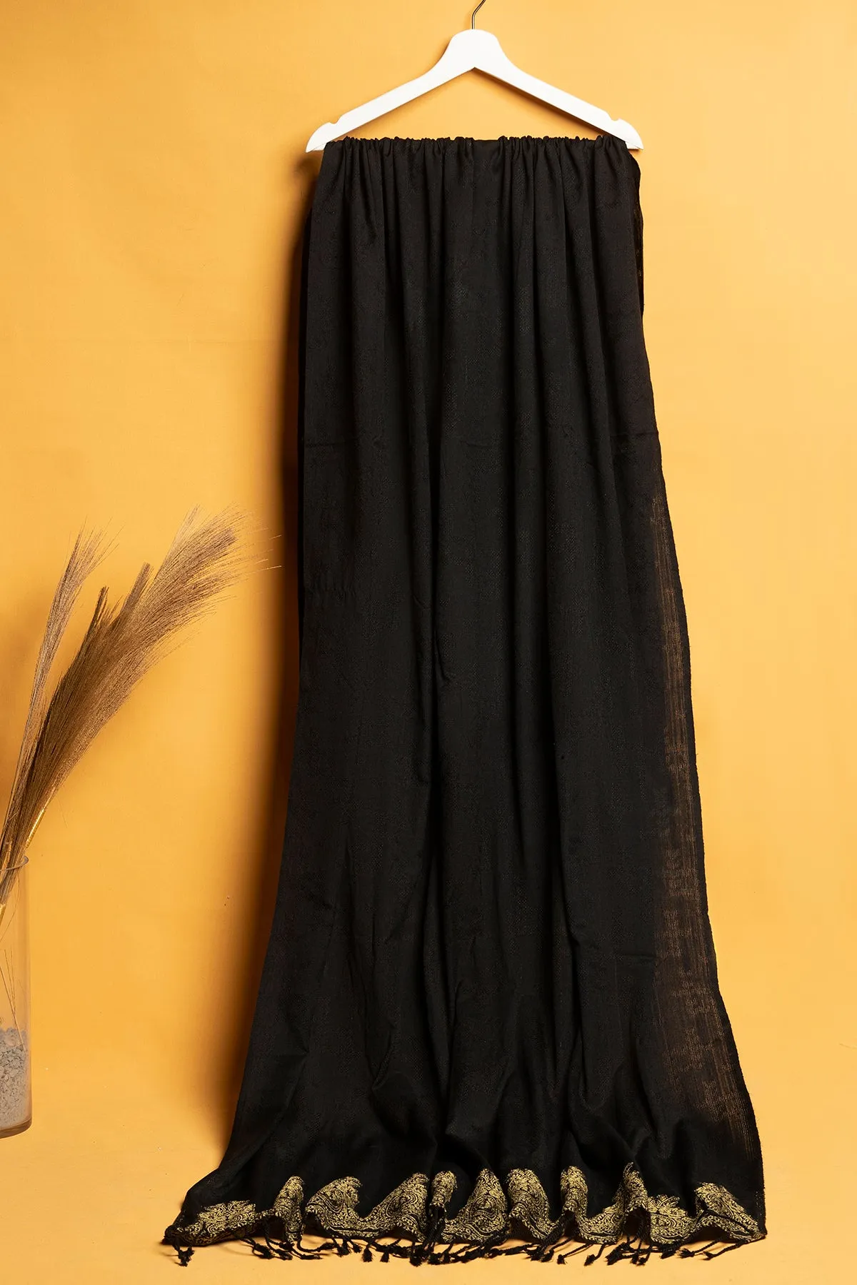 Womens "RUBA" Acrylic Embroidered Shawl