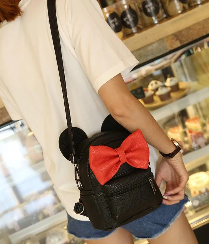 Women's School Backpack PU Leather