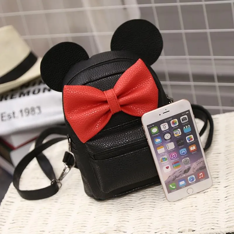 Women's School Backpack PU Leather