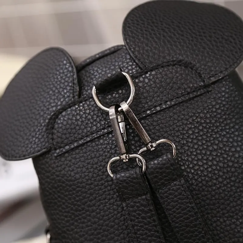 Women's School Backpack PU Leather