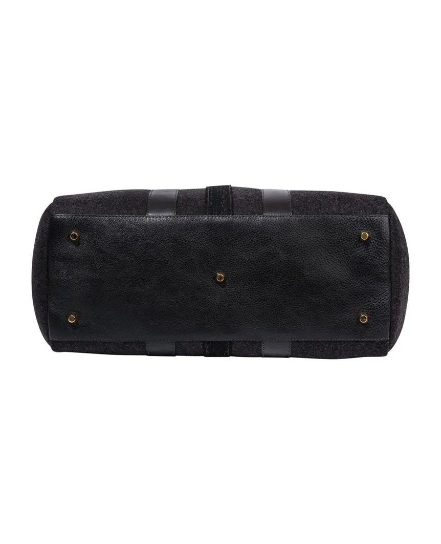 Wool Weekender Black