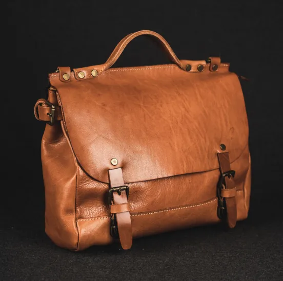 YAAGLE Women All-matching Real Leather Flap Handbag YGM122