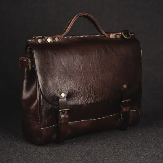 YAAGLE Women All-matching Real Leather Flap Handbag YGM122